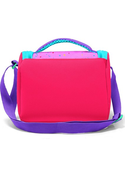 Kids Pembe Turkuaz K-Pop Desenli Thermo Beslenme Çantası 12788 modelleri