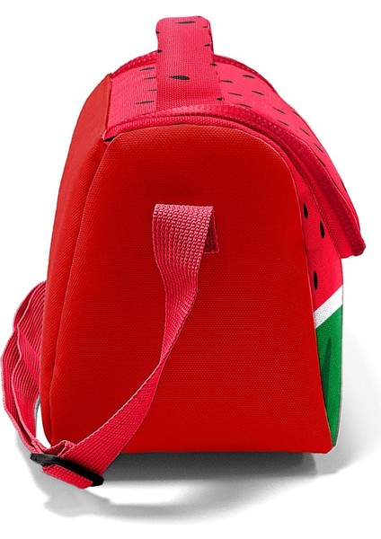 Kids Kırmızı Yeşil Karpuz Desenli Thermo Beslenme Çantası 12789 fiyatları