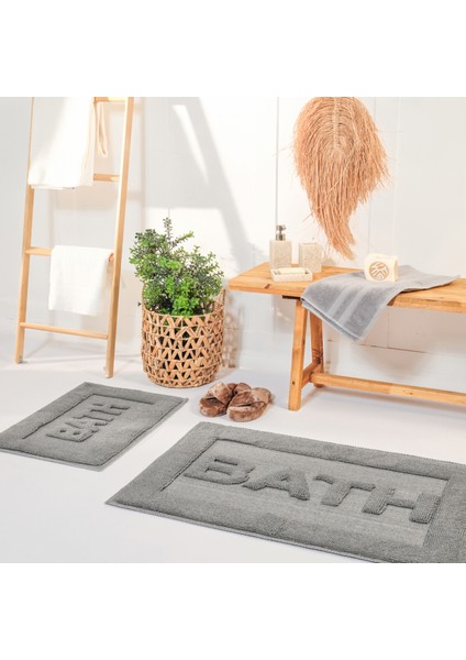 Bath Paspas Gri 60 x 90-40 x 60 cm