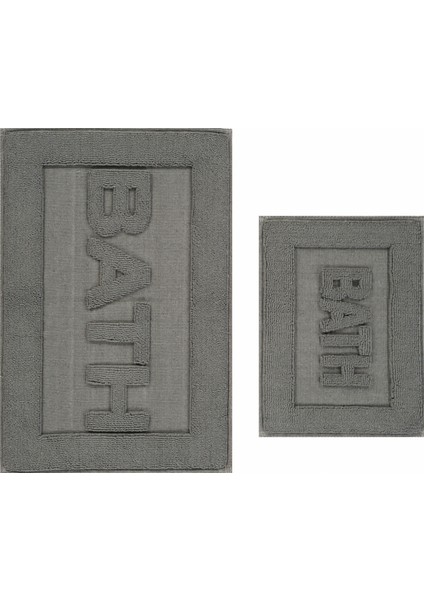 Bath Paspas Gri 60 x 90-40 x 60 cm