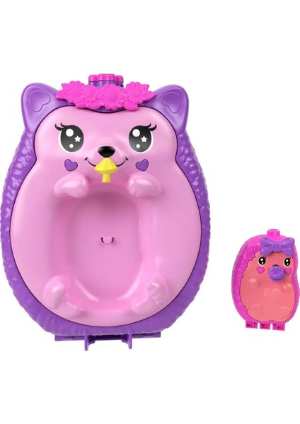 Poly Pocket Çanta Olabilen Micro Oyun Setleri Hedgehog Mom And Baby JBJ91 fırsatları