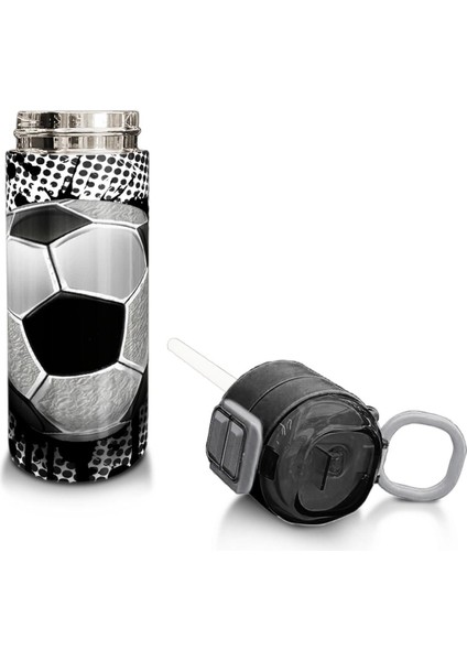 Kids Futbol Desenli Pipetli ve Direkt Içim Çelik Termos 500 ml 31816 fırsatları