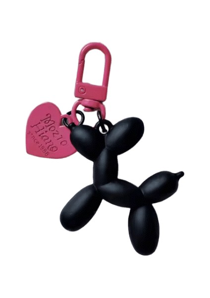 Moda Anahtarlık Punk Y2K Balon Köpek Anahtarlıklar Kadınlar Için Çanta Kolye Takı Biblo Kız Araba Anahtarlık Anahtarlık Aksesuarları (Yurt Dışından)