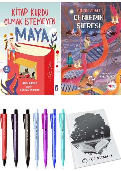 Kitap Kurdu Olmak İstemeyen Maya ve Genlerin Şifresi
