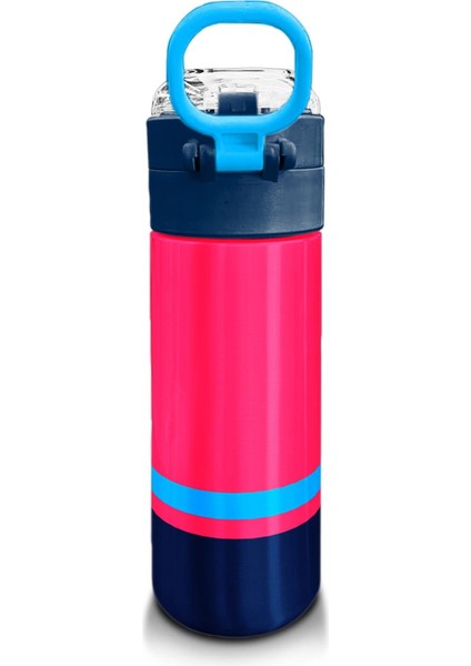 Kids Neon Mercan Lacivert Pipetli ve Direkt Içim Çelik Termos 500 ml 31823 modelleri