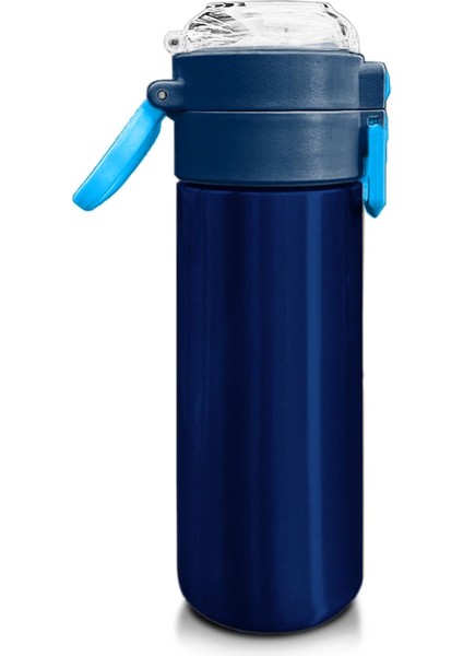 Kids Lacivert Mavi Pipetli ve Direkt Içim Çelik Termos 500 ml 31828 fiyatları