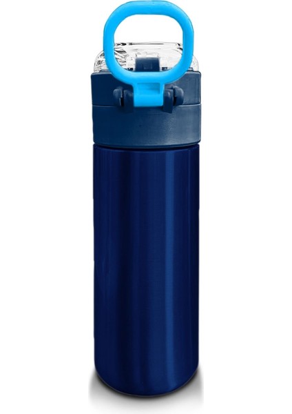 Kids Lacivert Mavi Pipetli ve Direkt Içim Çelik Termos 500 ml 31828 modelleri