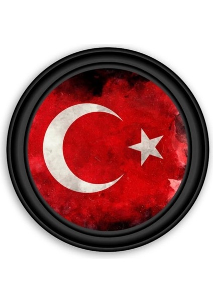 Bayrak Yuvarlak Cam Tablo modelleri