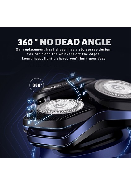 5000 Serisi ve Aquatouch Tıraş Makineleri Için 9 Adet SH50/52 Tıraş Makinesi Yedek Başlıkları (Yurt Dışından) modelleri