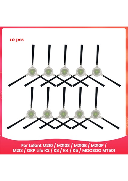 M210 / M210S M210B M210P M213 Life K2 K3 K4 K5 MT501 Vakum Parçaları Için Yan Fırçalar (Yurt Dışından)