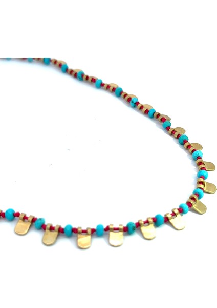 Taşlı Colorful Kolye