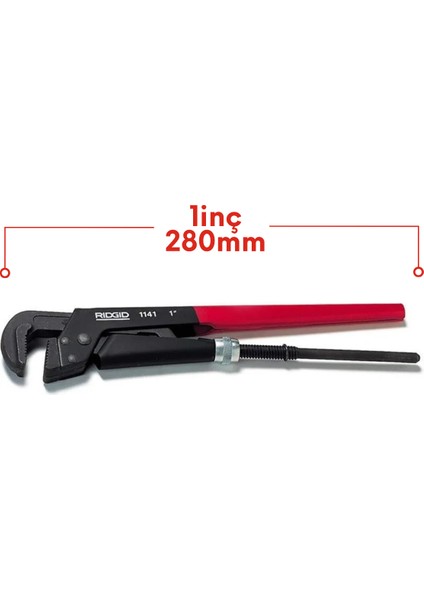 Rıdgıd 18381 1''/25MM Ağır Tip Maşalı Boru Anahtarı fiyatları