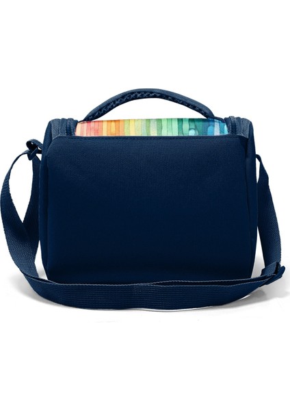 Kids Siyah Renkli Çizgili Thermo Beslenme Çantası 22790 modelleri