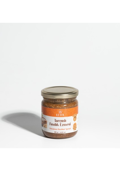 Tarçınlı Fındık Ezmesi 180 gr %80 Fındık