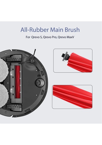 Qrevo S, Pro, Maxv Robot Süpürge Ana Yan Fırça Hepa Filtre Paspas Pedi Bez Toz Torbası Aksesuarları (Yurt Dışından) indirimleri