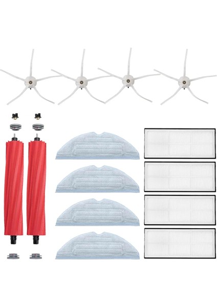 S7 S70 S75 S7MAX S7MAXV T7S Mop Bezi Hepa Filtre Ana Yan Fırçalı Elektrikli Süpürge Parçaları Aksesuarları (Yurt Dışından)