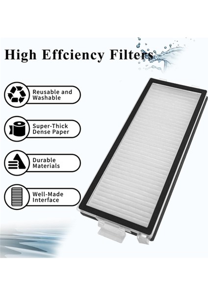 P10S Pro / V20 Robot Süpürge Yedek Parçaları Ana Yan Fırça Paspas Filtre Toz Torbası Aksesuar Seti (Yurt Dışından) fiyatları