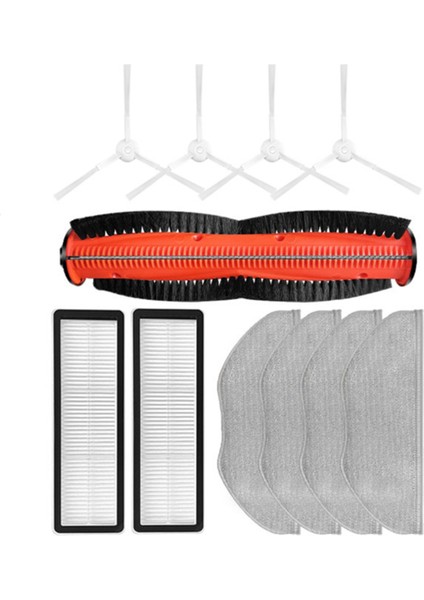 Robot Süpürge S10T STFCR01SZ Robot Süpürge Yedek Ana Fırça Paspas Bezi Yan Hepa Filtresi (Yurt Dışından) fiyatları