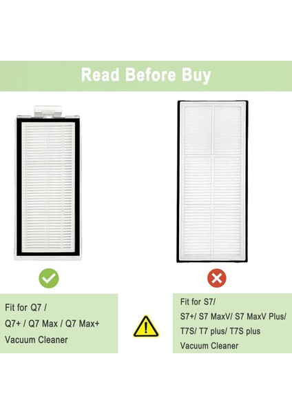 For + Max Max+ Elektrikli Süpürge Ana Yan Fırça Hepa Filtre Paspas Bezi Toz Torbası Yedek Parçaları (Yurt Dışından)