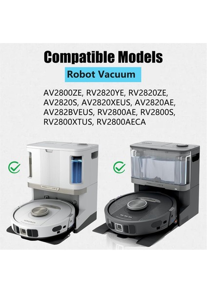 AV2800ZE RV2820YE RV2820ZE AV2820S AV2820XEUS Elektrikli Süpürge Parçaları Için 18 Adet Ana Yan Fırça Hepa Filtresi (Yurt Dışından) fiyatları