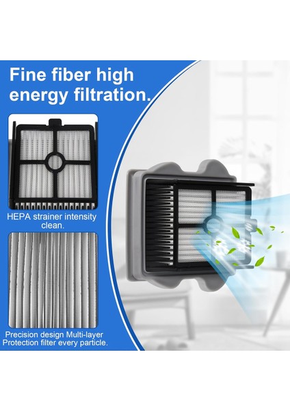 Dyad Pro/dyad Pro Combo Islak Kuru Elektrikli Süpürge Yedek Parçaları Için Silindir Fırça ve Hepa Filtre Seti (Yurt Dışından)