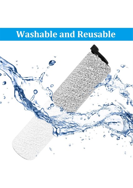 Ifloor 3 Floor One S3 Kablosuz Islak Kuru Elektrikli Süpürge Parçaları Için Yedek Fırça Silindirleri ve Hepa Filtreleri (Yurt Dışından) fiyatları