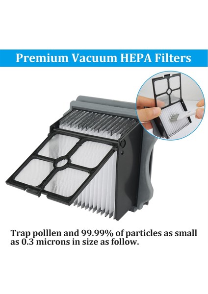 Ifloor 3 Floor One S3 Kablosuz Islak Kuru Elektrikli Süpürge Parçaları Için Yedek Fırça Silindirleri ve Hepa Filtreleri (Yurt Dışından) modelleri