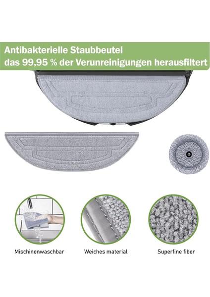 S8 Maxv Ultra Robot Süpürge Ana Yan Fırça Hepa Filtre Paspas Pedleri Toz Torbaları Yedek Parçaları (Yurt Dışından) indirimleri