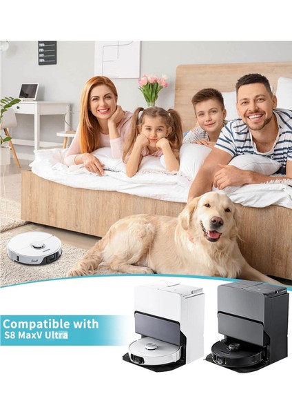 S8 Maxv Ultra Toz Torbaları Robot Süpürge Ana Yan Fırça Hepa Filtre Paspas Bezi Yedek Parçaları (Yurt Dışından) fiyatları