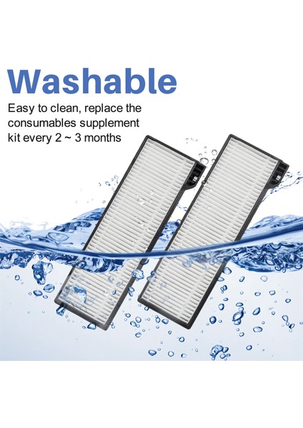 X10 Pro Omni Robot Süpürge Yedek Parçaları Hepa Filtresi Için (Yurt Dışından) indirimleri