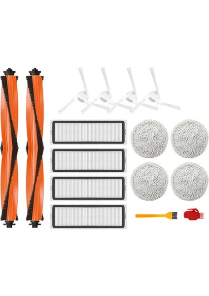 STYTJ06ZHM Kendi Kendini Temizleyen Robot Vakum Mop Pro Filtre Ana Yan Fırça Bezi Temizleyici Parçaları (Yurt Dışından)