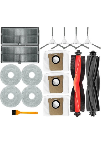 M30S D103CN Ana Yan Fırça Hepa Filtre Paspas Bezi Toz Torbası Robot Süpürge Parçaları (Yurt Dışından)