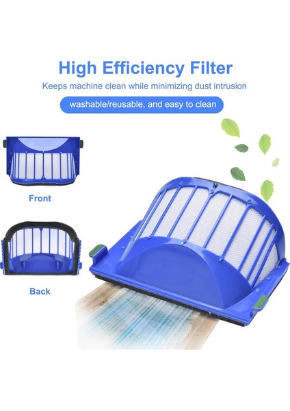 600 Serisi 694 690 ve 500 595 585 564 Robot Süpürge Fırça Filtreleri Için Yedek Parçalar (Yurt Dışından) modelleri