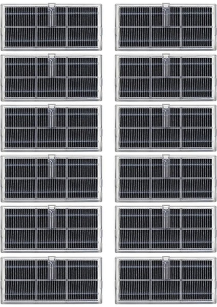 Bot X40 /X40 Pro/ultra Elektrikli Süpürge Için 12 Adet Hepa Filtre Yıkanabilir Filtre Yedekleri Aksesuarları (Yurt Dışından)