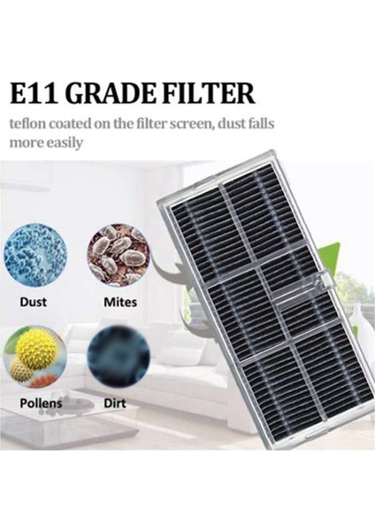 Bot X40 /X40 Pro/ultra Elektrikli Süpürge Için 12 Adet Hepa Filtre Yıkanabilir Filtre Yedekleri Aksesuarları (Yurt Dışından)