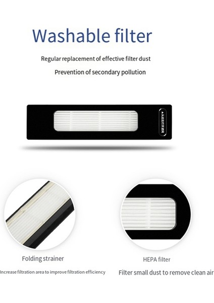 M7 Pro Robot Süpürge Parçaları Aksesuarları Için Hepa Filtre Değişimi (Yurt Dışından) indirimleri