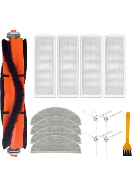 G10 Alpha 3 VXVC25 Robot Süpürge Ana Yan Fırça Hepa Filtre Paspas Bezi Yedek Parçaları (Yurt Dışından)