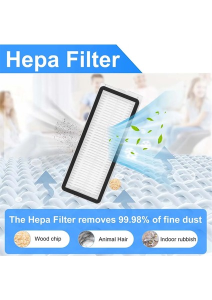 Qrevo Maxv S Pro Elektrikli Süpürge Ana Yan Fırça Hepa Filtre Paspas Bezi Toz Torbaları Parçaları (Yurt Dışından) fiyatları
