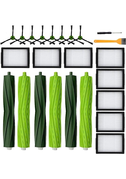 I3 I3+ I7 I7+ I4 I6 I6+I8 I8+/plus E5 E6 E7 J7 Ie &j Serisi Elektrikli Süpürge Fırça Filtreleri (Yurt Dışından)