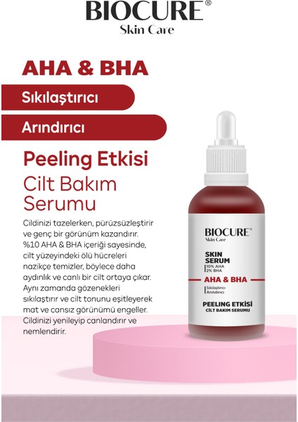 10 Aha & 2 Bha & Cilt Tonu Eşitleyici Kırmızı Peeling Cilt Serumu 30 Ml modelleri