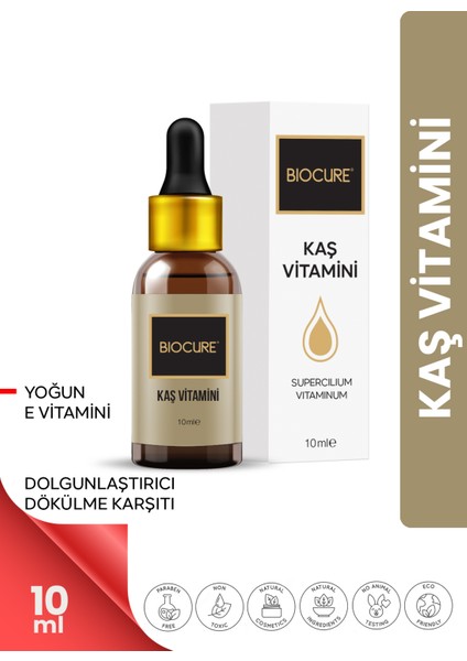 Kaş Vitamini Kaş Bakım Serumu Yağı & E Vitaminli