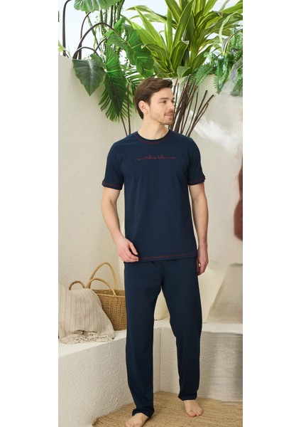 Elitepoint Nakış Detaylı Pijama Takımı 1708