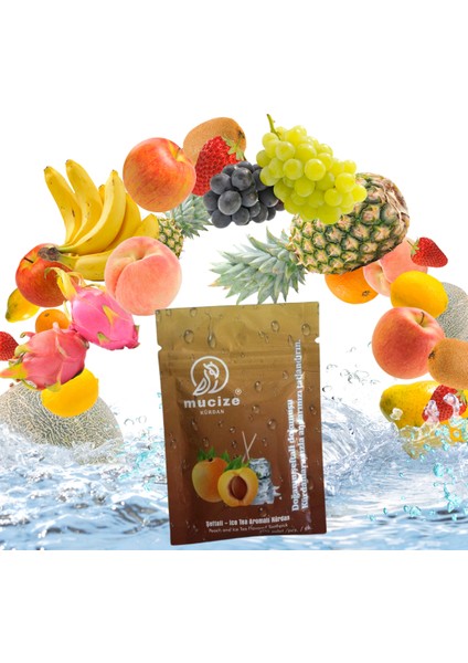 3´lü Set (3 Adet Refill Doypak).(Kiraz-Mentol/portakal-Tarçın/şeftali-Buzlu Çay) Kürdan Değişik Meyve Tatlarında Nefes Ferahlığı