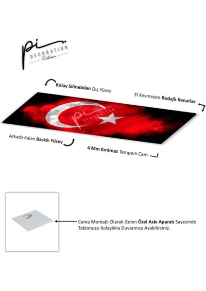 Bayrak Panoramik Cam Tablo fırsatları