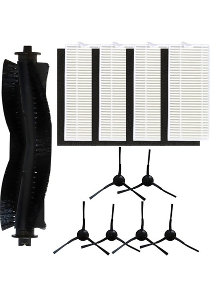 X20 Sw+ / 11415, X21 11500 Elektrikli Süpürge Parçaları Için Ana Fırça Yan Filtre Seti (Yurt Dışından)