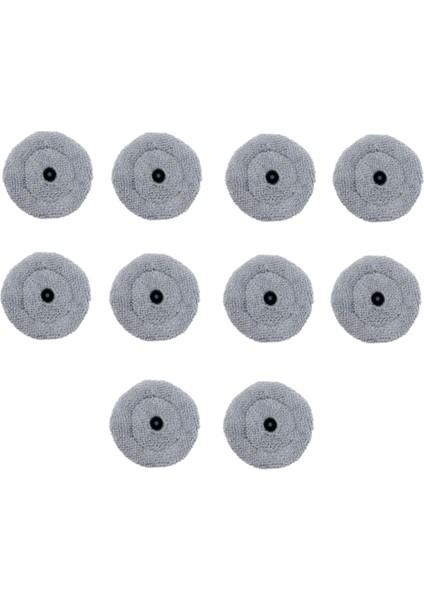 S8 Maxv Ultra G20S Robot Süpürge Için 10 Adet Yuvarlak Paspas Bezi Değiştirilebilir Parçalar Yıkanabilir Temizlik Bezi (Yurt Dışından)