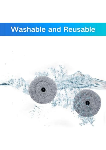 S8 Maxv Ultra G20S Robot Süpürge Için 10 Adet Yuvarlak Paspas Bezi Değiştirilebilir Parçalar Yıkanabilir Temizlik Bezi (Yurt Dışından) indirimleri