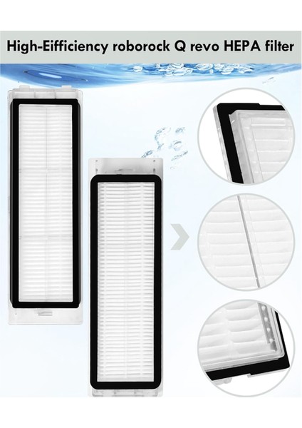 Q Elektrikli Süpürge Ana Yan Fırça Hepa Filtre Paspas Bezi Toz Torbaları Yedek Parçaları (Yurt Dışından) indirimleri