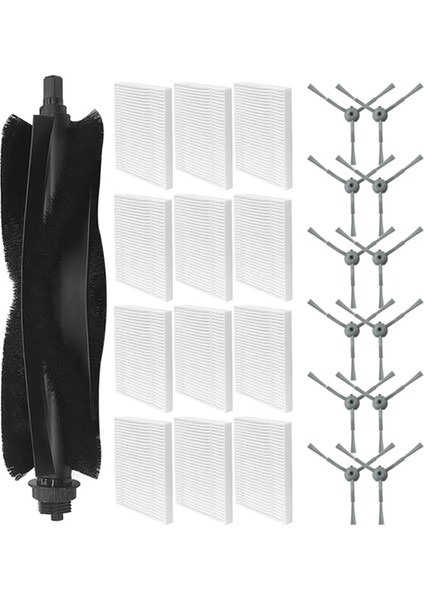 Clean L50/L50 /L60/L60 Hibrit Robot Süpürge Ana Yan Fırça Hepa Filtresi Için Yedek Aksesuarlar (Yurt Dışından)