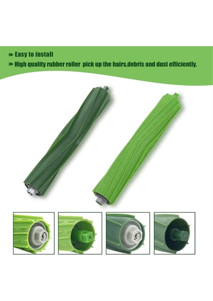 Eıj Serisi E5 E6 I7 I7+ I3 I3+ I4 I4+ I5 I5+ I6+ J6 J7 Için 6 Set Yedek Çok Amaçlı Kauçuk Fırça (Yurt Dışından) fırsatları